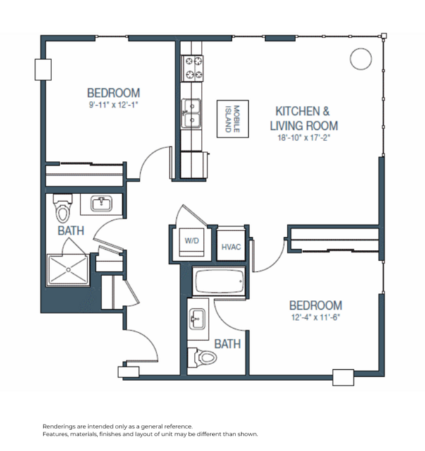 Two Bedroom A - Premium Renovation