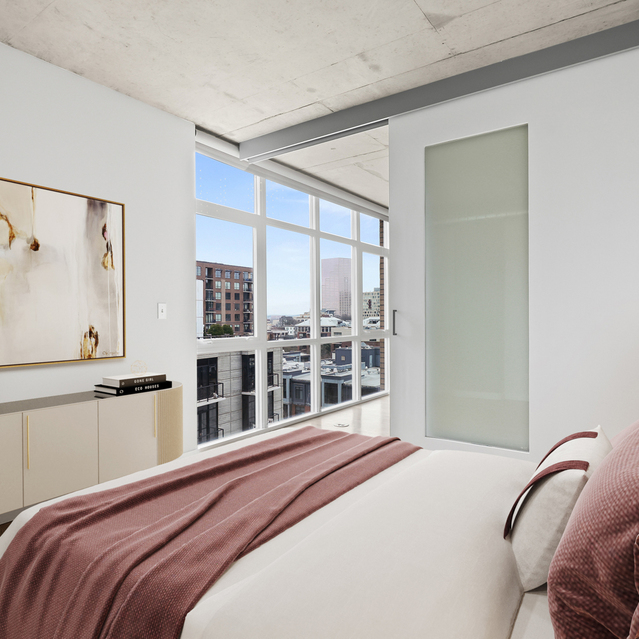 Asa Flats + Lofts -  Premium Renovation - Bedroom with Natural Light